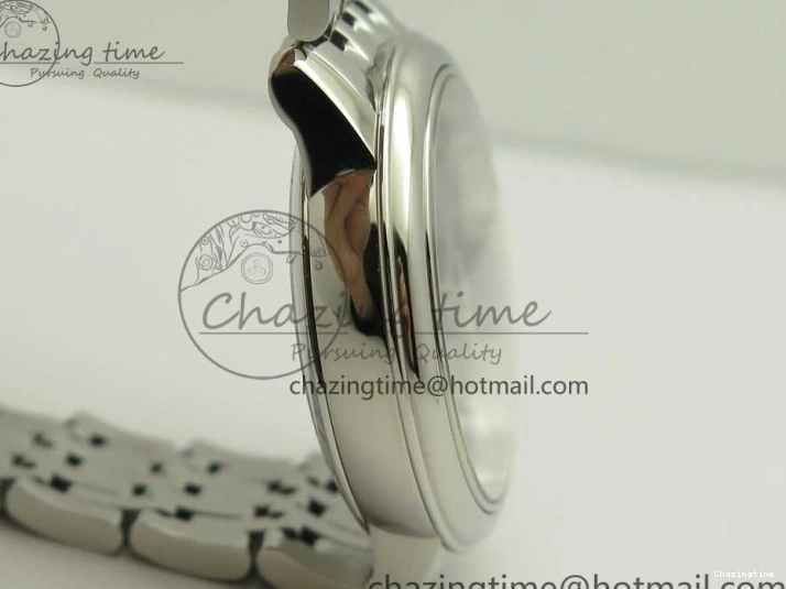 0105 TopPick De Ville Prestige Ladies 32.7mm SS MKF 1:1 Best Edition Blue Dial Diamonds Markers on SS Bracelet MIYOTA 7972